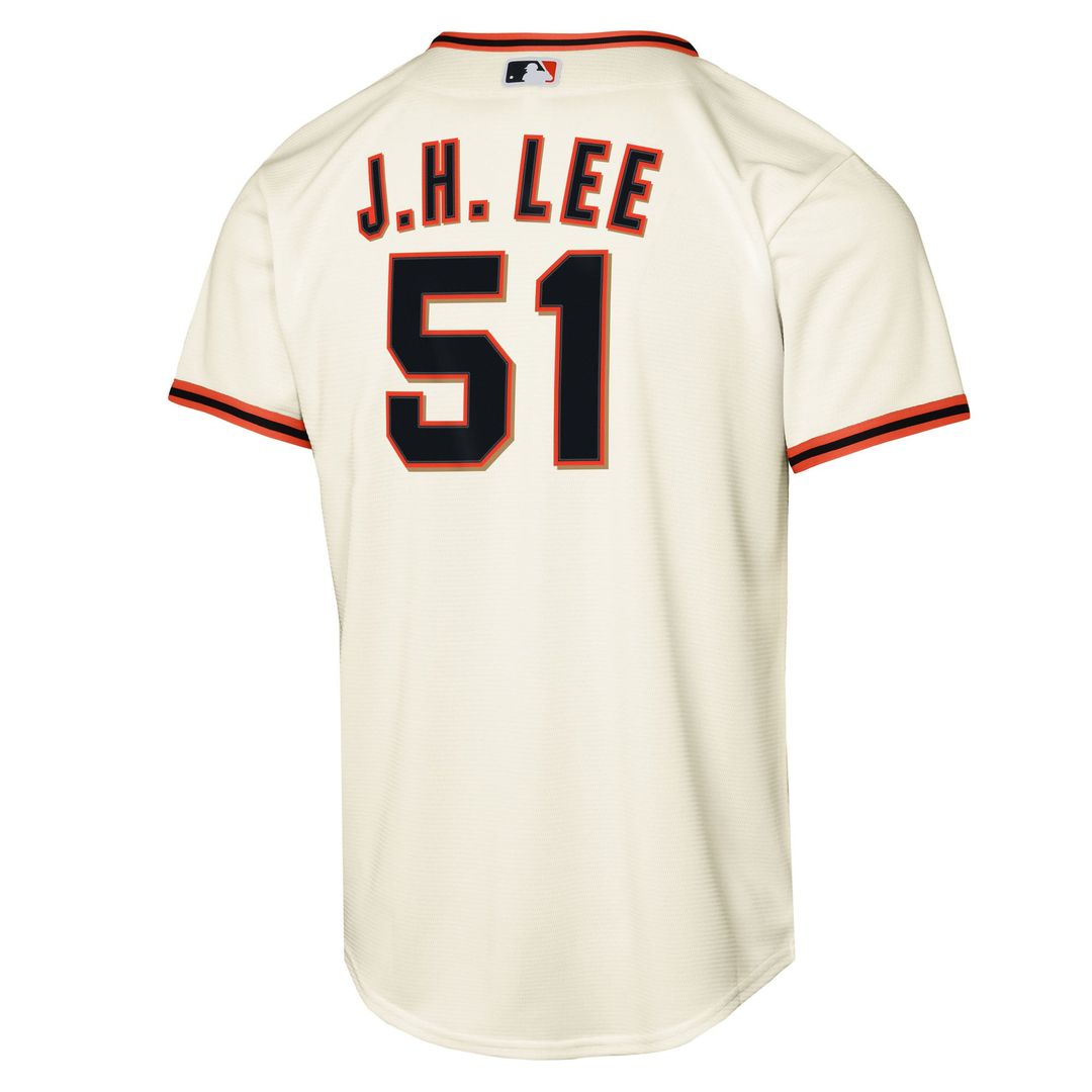 Jung Hoo Lee San Francisco Giants Nike Youth Home Replica Player Jersey - Cream | MLB Fan Gear