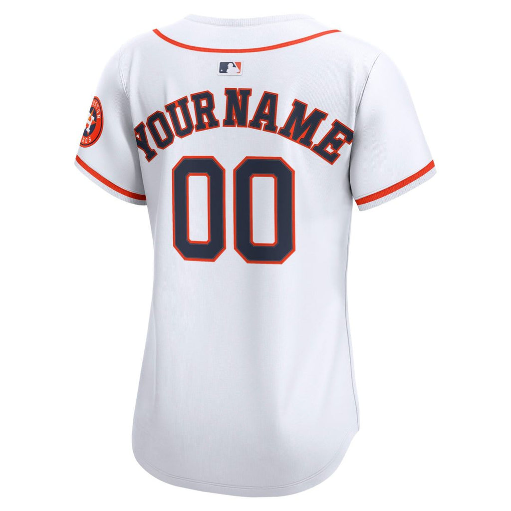 Houston Astros Nike Women's Home Limited Custom Jersey - White | MLB Fan Gear
