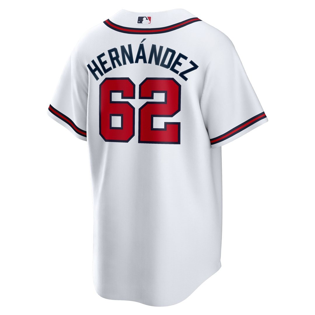 Daysbel Hernandez Atlanta Braves Nike Home Replica Jersey - White | MLB Fan Gear