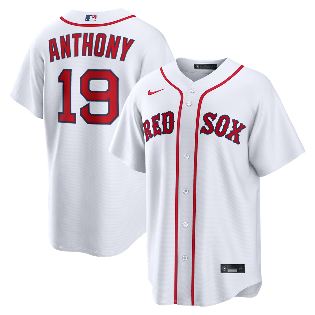 Roman Anthony Boston Red Sox Nike Home Replica Jersey - White | MLB Fan Gear