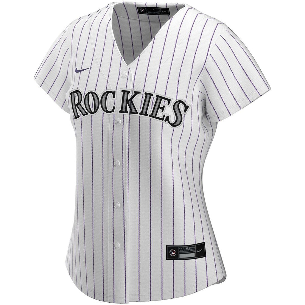 Colorado Rockies Nike Women's Home Replica Custom Jersey - White | MLB Fan Gear