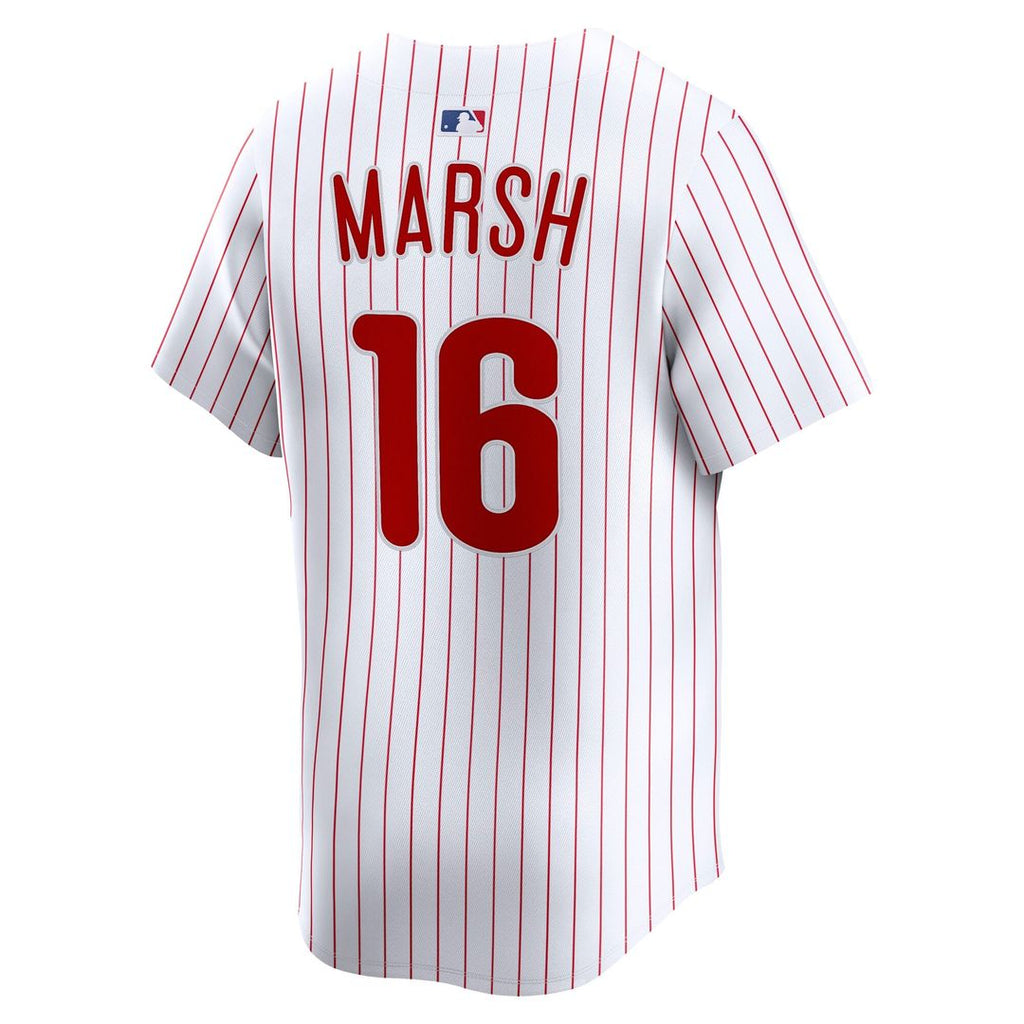 Brandon Marsh Philadelphia Phillies Nike Home Limited Player Jersey - White | MLB Fan Gear
