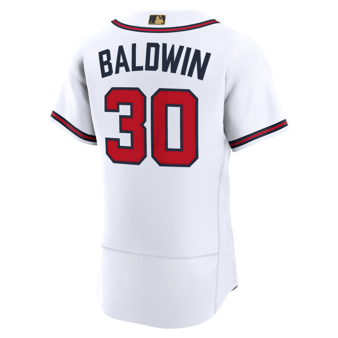 Drake Baldwin Atlanta Braves Nike MLB Awards Authentic Jersey - Red | Fan Gear