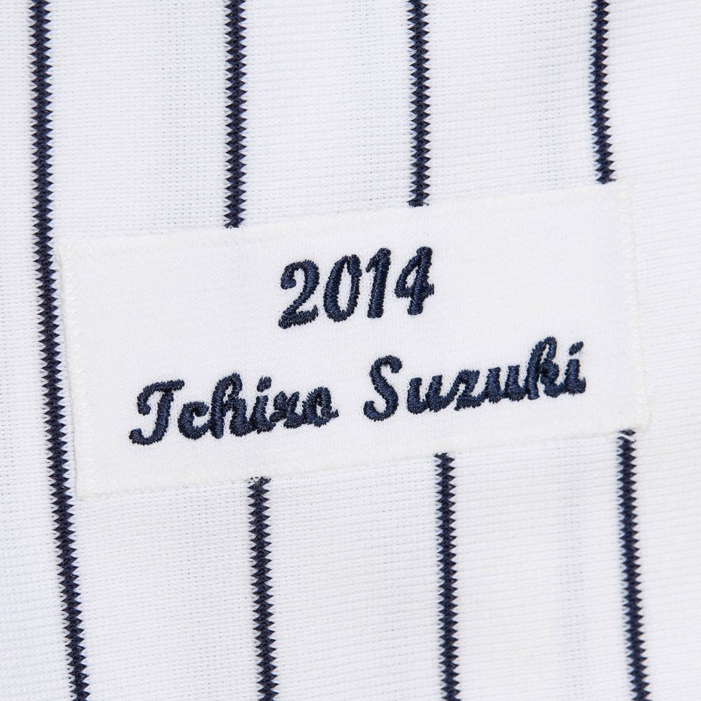 Ichiro Suzuki New York Yankees Mitchell & Ness 2014 Cooperstown Collection Authentic Throwback Jersey - White | MLB Fan Gear