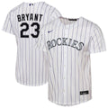 Kris Bryant Colorado Rockies Nike Youth Home Replica Player Jersey - White | MLB Fan Gear