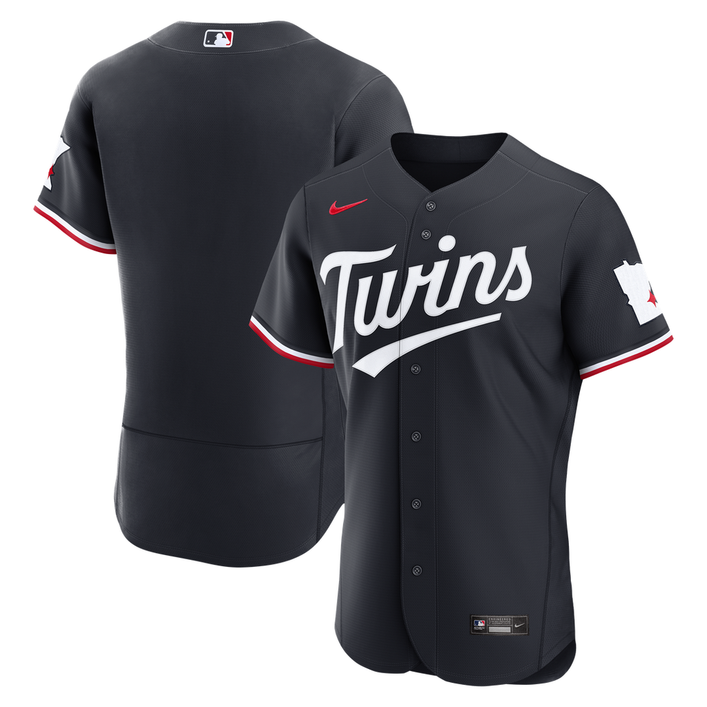 Minnesota Twins Nike Alternate Authentic Jersey - Navy | MLB Fan Gear