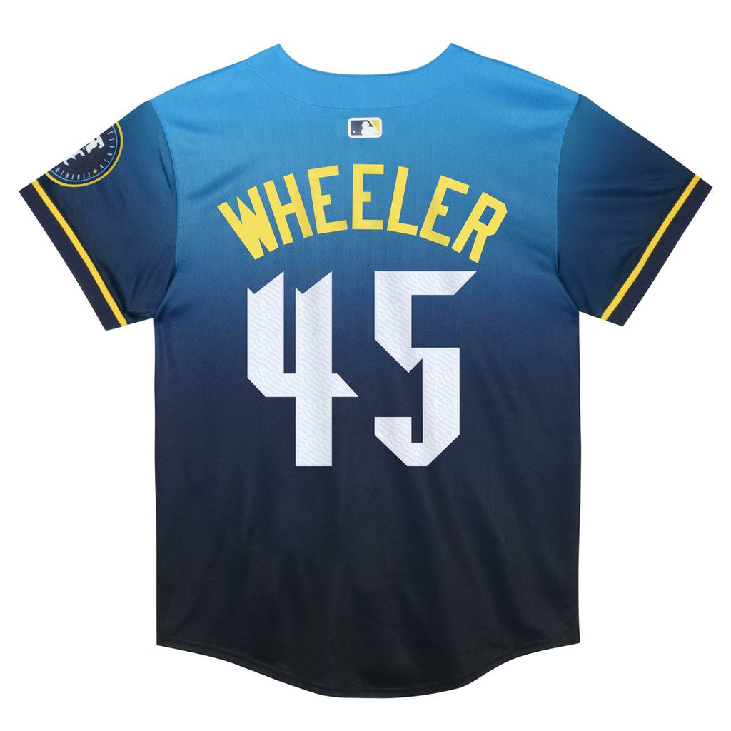 Zack Wheeler Philadelphia Phillies Nike Preschool 2024 City Connect Limited Player Jersey - Blue | MLB Fan Gear