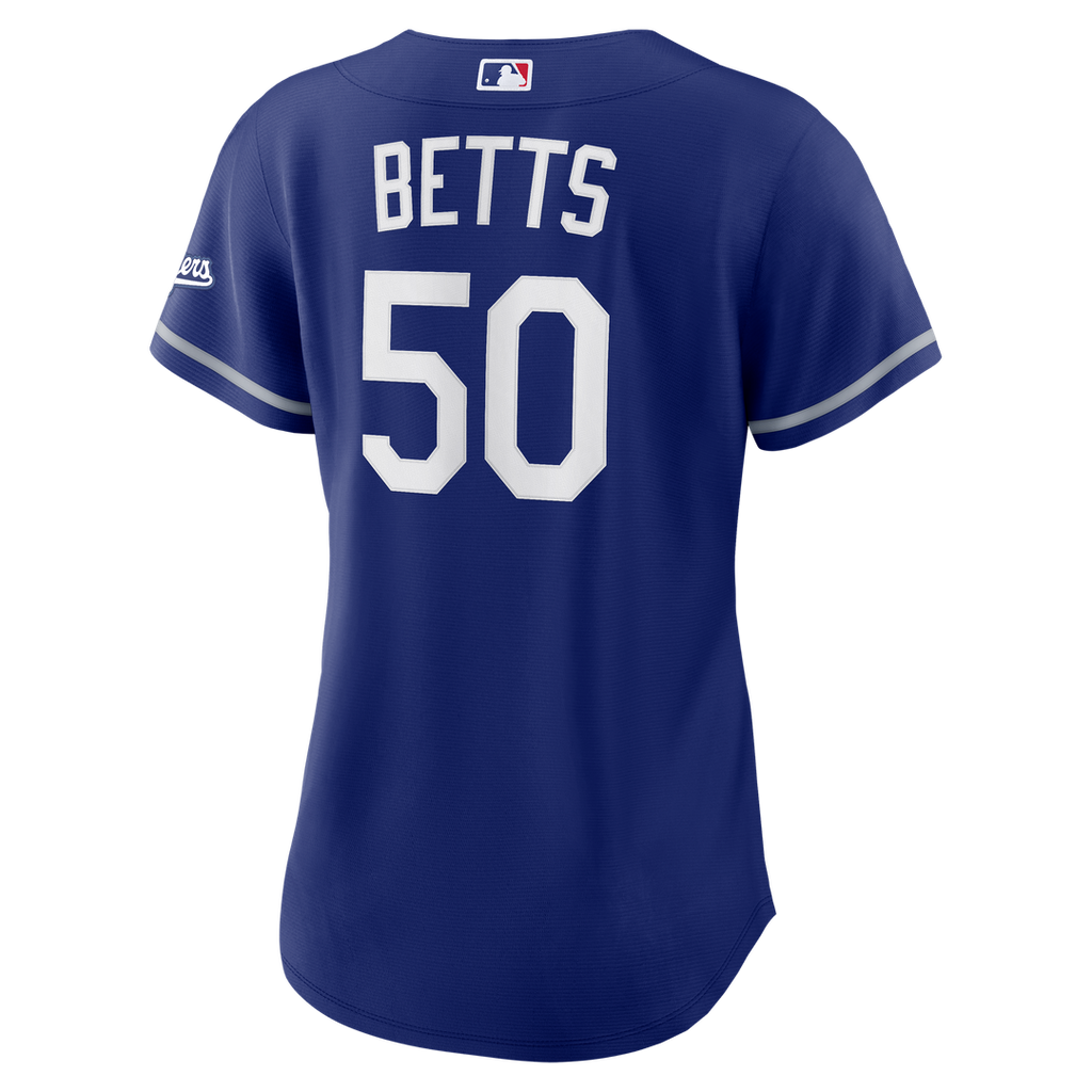 Mookie Betts Los Angeles Dodgers Nike Women's Alternate Stadium Jersey - Royal | MLB Fan Gear