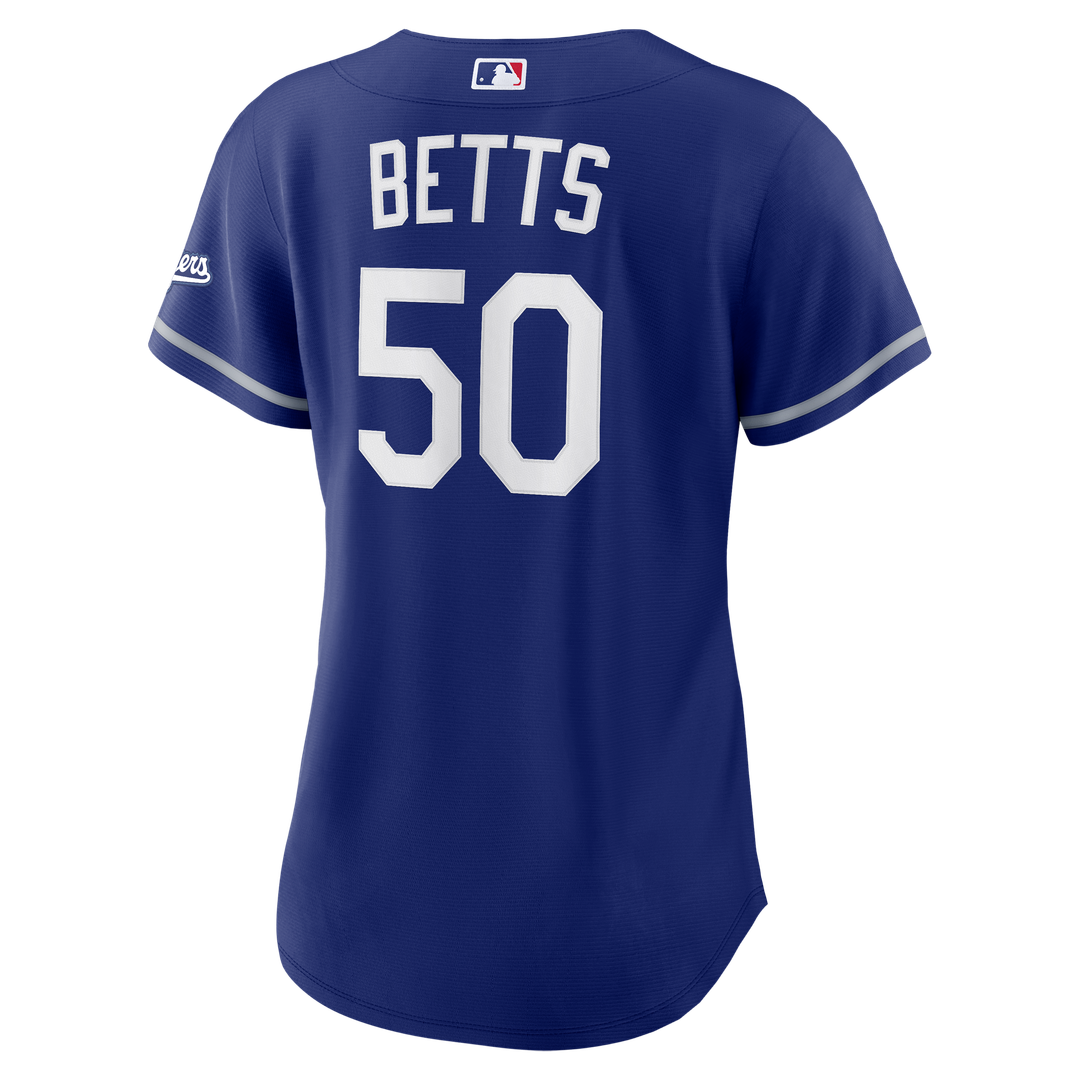 Mookie Betts Los Angeles Dodgers Nike Women's Alternate Stadium Jersey - Royal | MLB Fan Gear