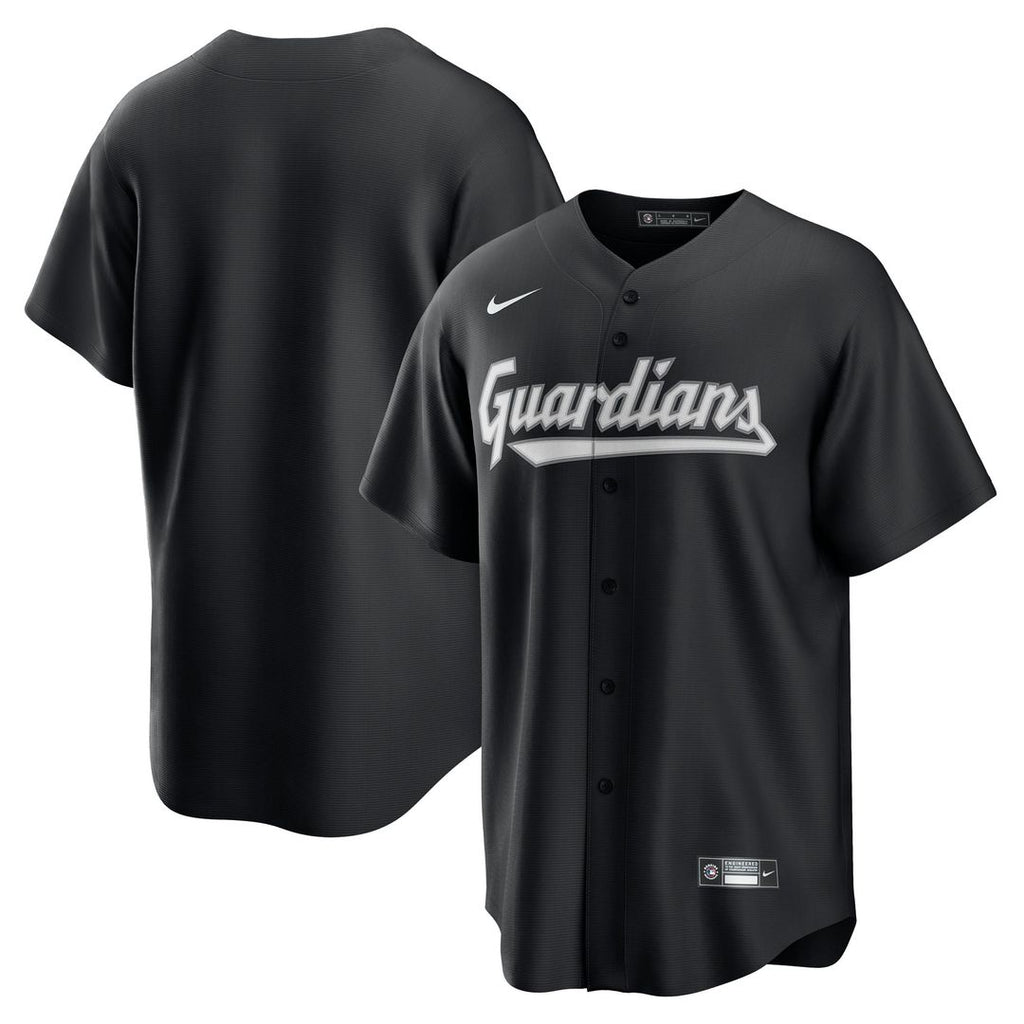 Cleveland Guardians Nike Replica Jersey - Black | MLB Fan Gear