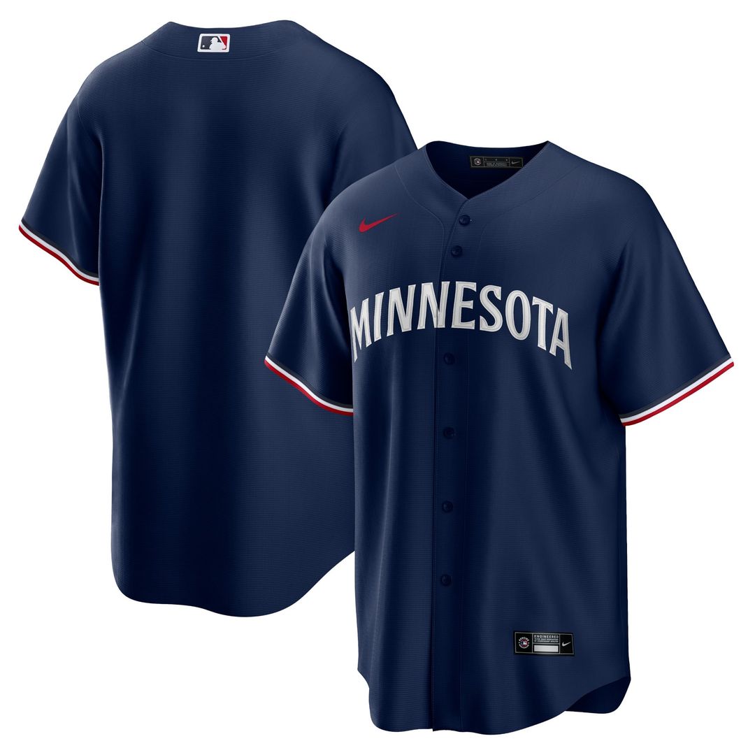 Minnesota Twins Nike Road Replica Team Jersey - Gray | MLB Fan Gear