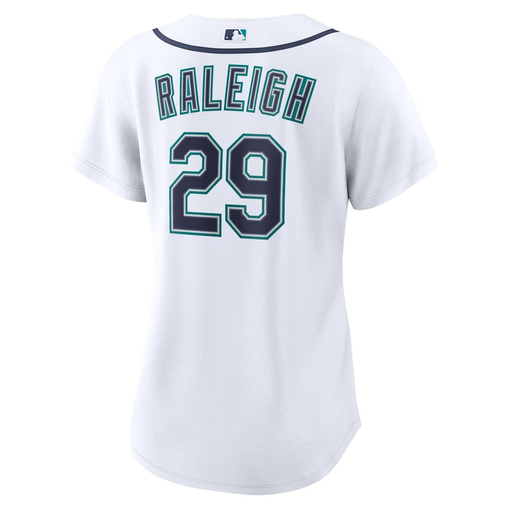 Cal Raleigh Seattle Mariners Nike Women's Home Replica Jersey - White | MLB Fan Gear