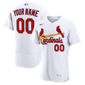 St. Louis Cardinals Nike Home Authentic Custom Jersey - White | MLB Fan Gear