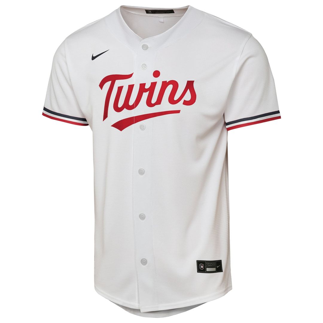Minnesota Twins Nike Youth Home Replica Jersey - White | MLB Fan Gear