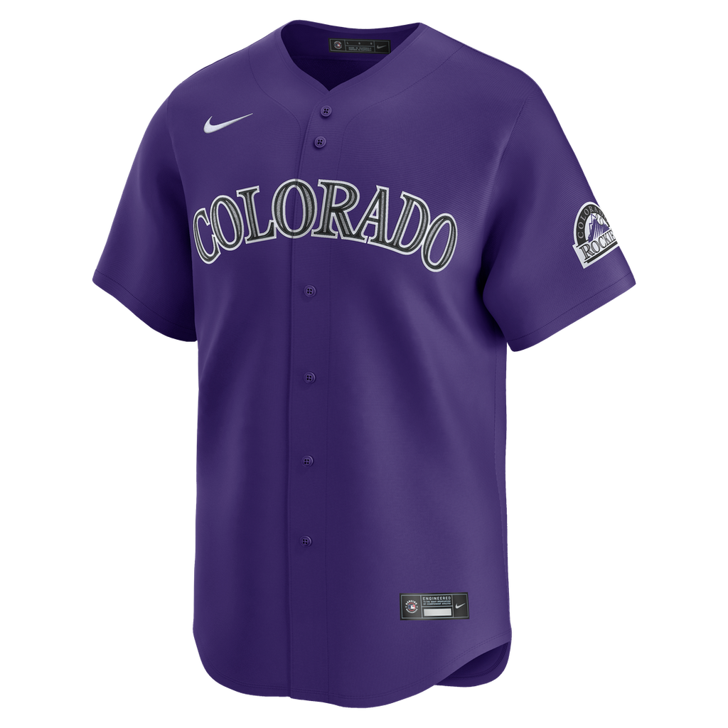 Colorado Rockies Nike Alternate Limited Jersey - Purple | MLB Fan Gear