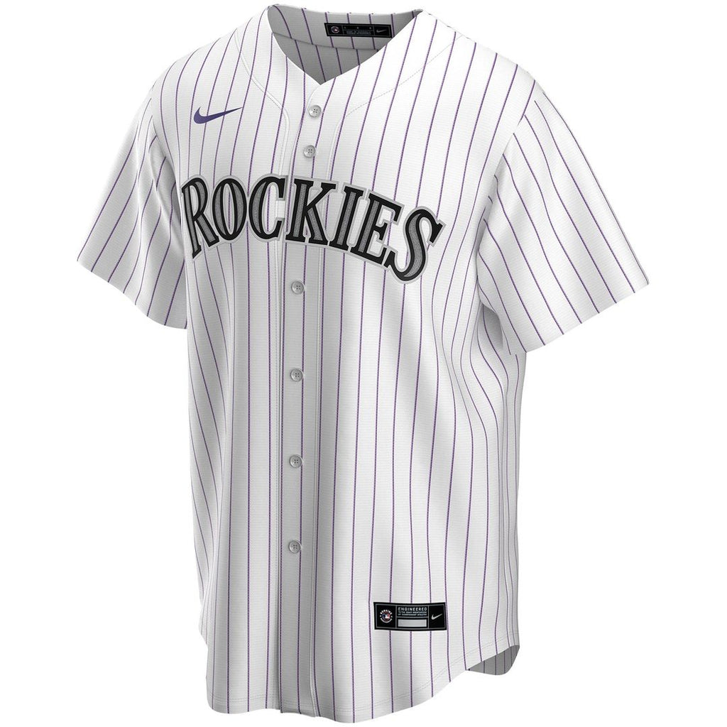 Colorado Rockies Nike Home Replica Custom Jersey - White | MLB Fan Gear