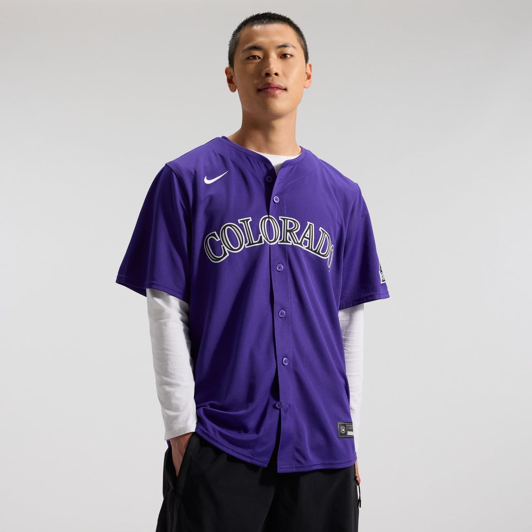 Colorado Rockies Nike Alternate Limited Jersey - Purple | MLB Fan Gear