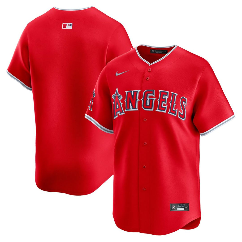 Los Angeles Angels Nike Alternate Limited Jersey - Red | MLB Fan Gear