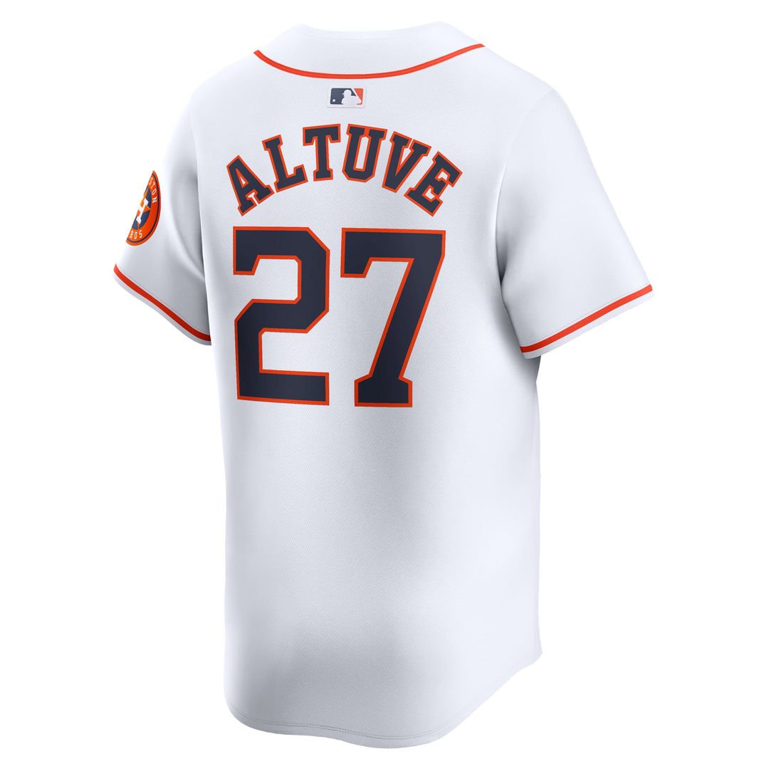 Jose Altuve Houston Astros Nike Youth Home Limited Player Jersey - White | MLB Fan Gear