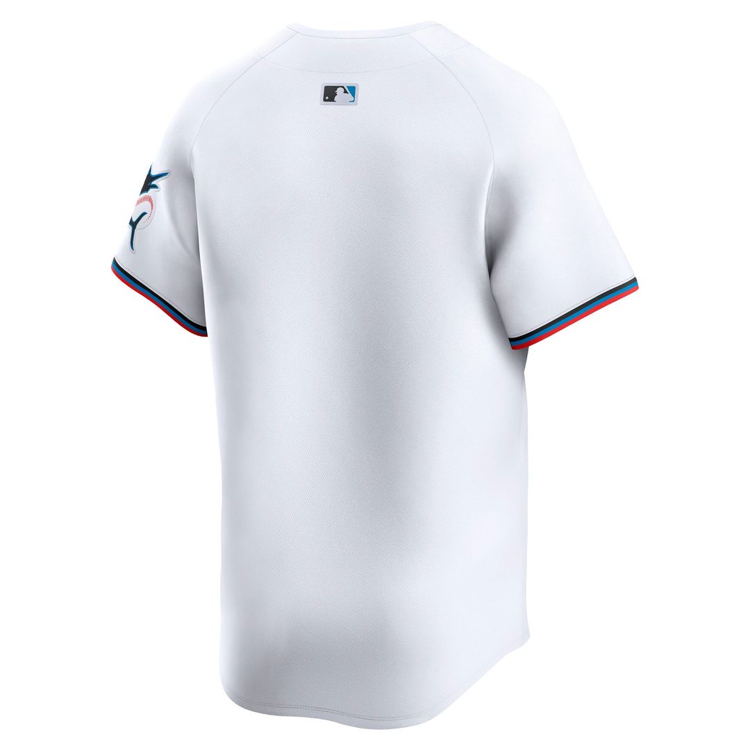 Miami Marlins Nike Home Replica Team Jersey - White | MLB Fan Gear