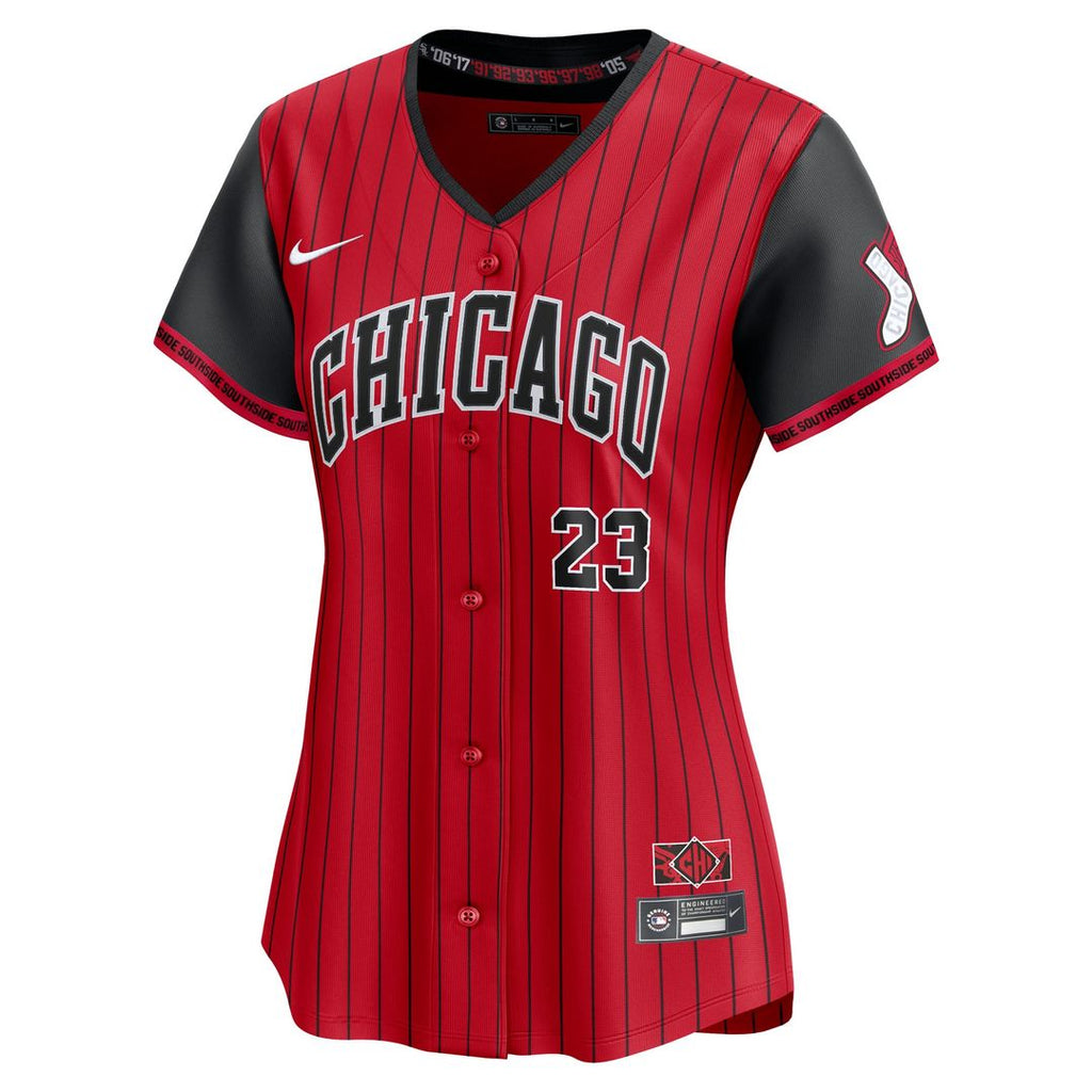 Andrew Benintendi Chicago White Sox Nike Women's City Connect Limited Jersey - Black | MLB Fan Gear