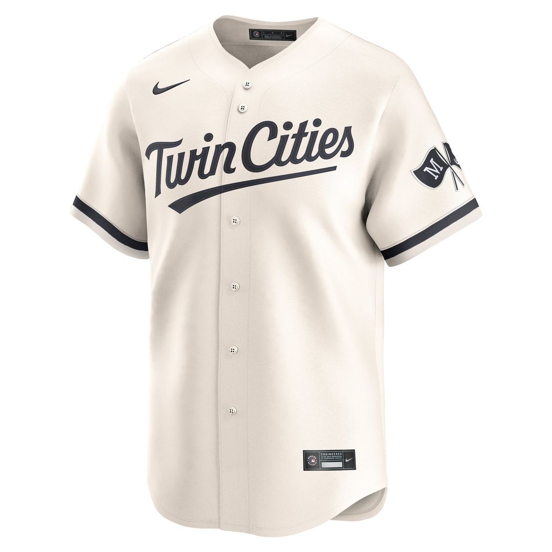 Minnesota Twins Nike Alternate Limited Jersey - Cream | MLB Fan Gear