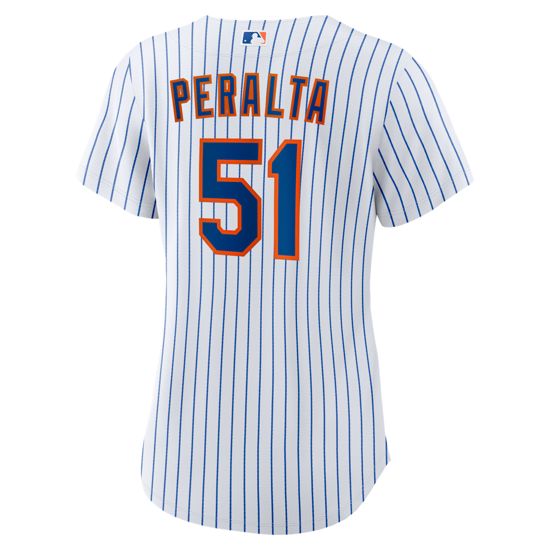 Freddy Peralta New York Mets Nike Women's Home Replica Jersey - White | MLB Fan Gear