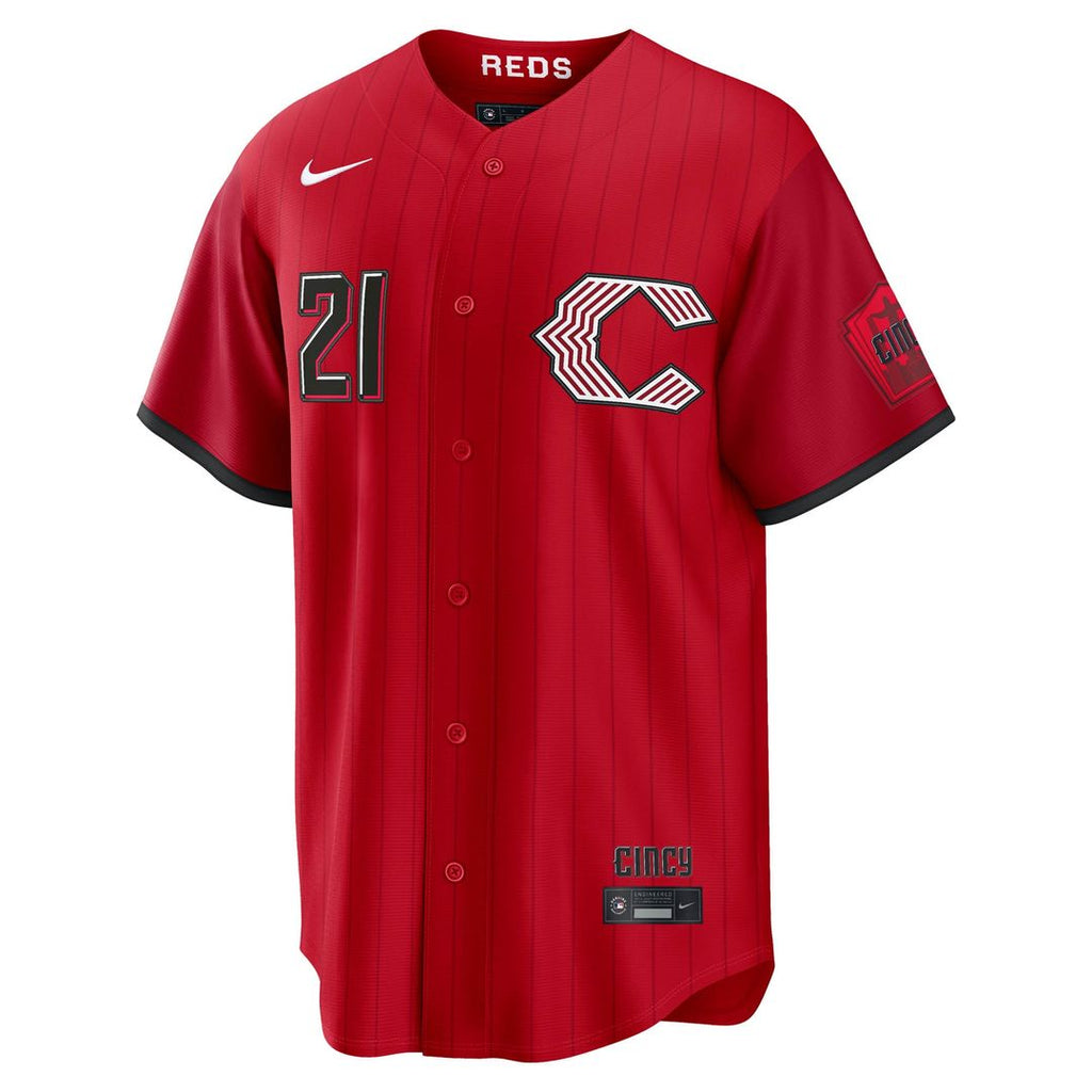 Hunter Greene Cincinnati Reds Nike 2026 City Connect Stadium Jersey - Red | MLB Fan Gear