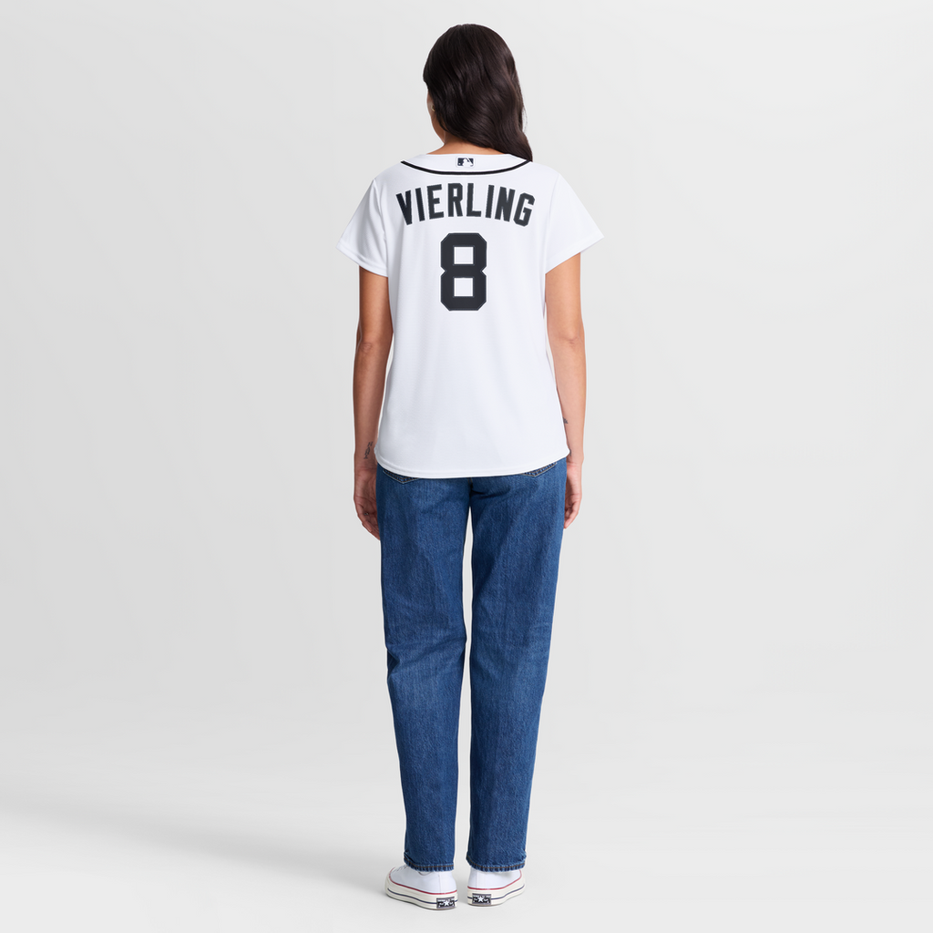 Matt Vierling Detroit Tigers Nike Women's Home Replica Jersey - White | MLB Fan Gear