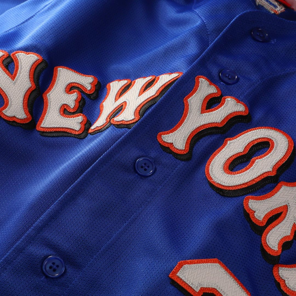 Mike Piazza New York Mets Mitchell & Ness Cooperstown Collection Mesh Batting Practice Button-Up Jersey - Royal | MLB Fan Gear