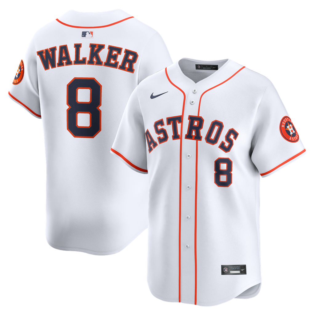 Christian Walker Houston Astros Nike Home Limited Player Jersey - White | MLB Fan Gear