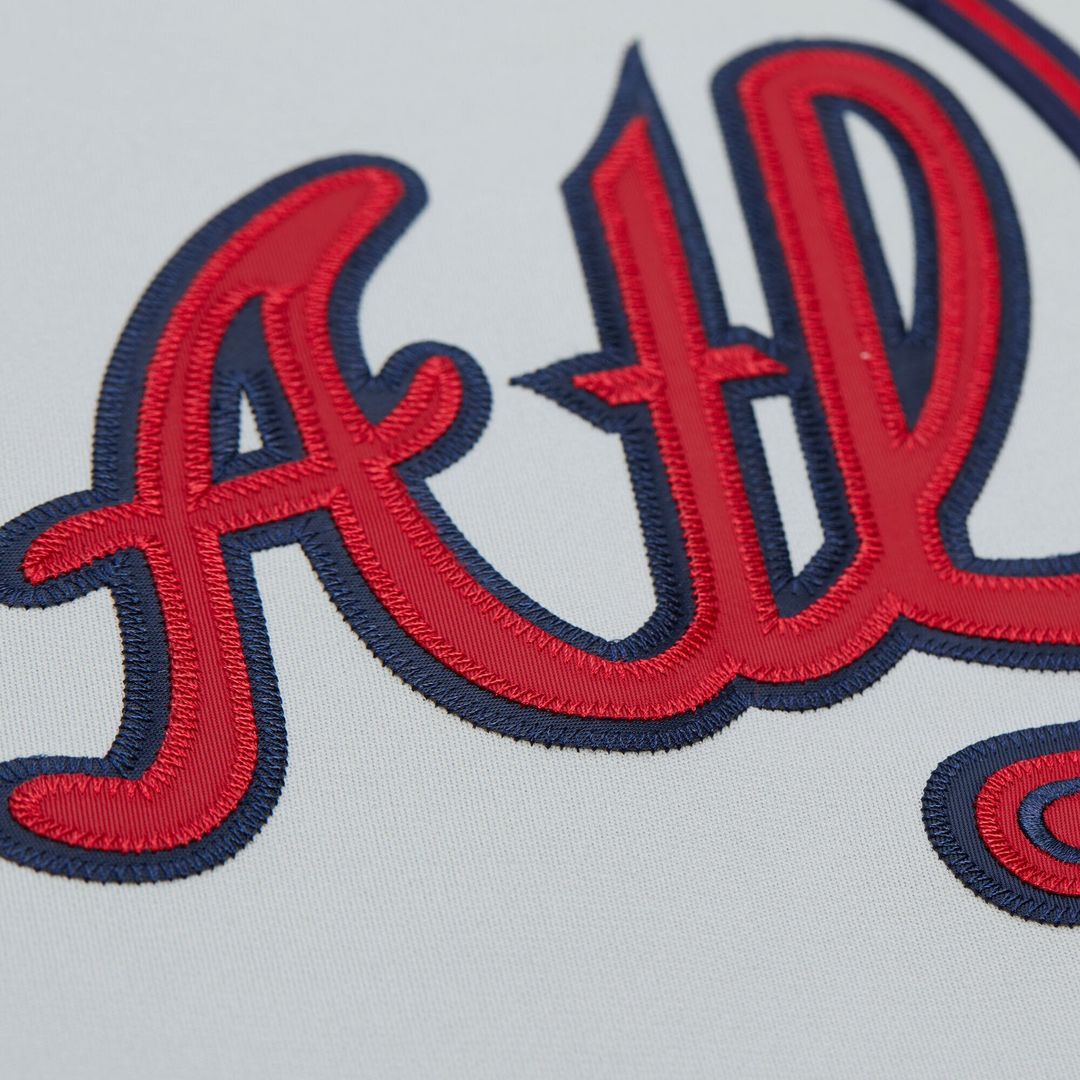 Chipper Jones Atlanta Braves Mitchell & Ness 1995 Throwback Authentic Jersey - Gray | MLB Fan Gear