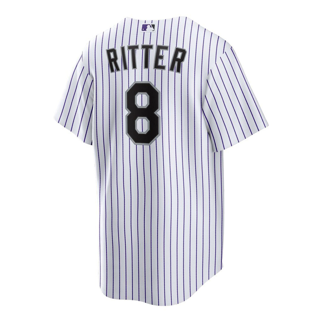 Ryan Ritter Colorado Rockies Nike Home Replica Jersey - White | MLB Fan Gear