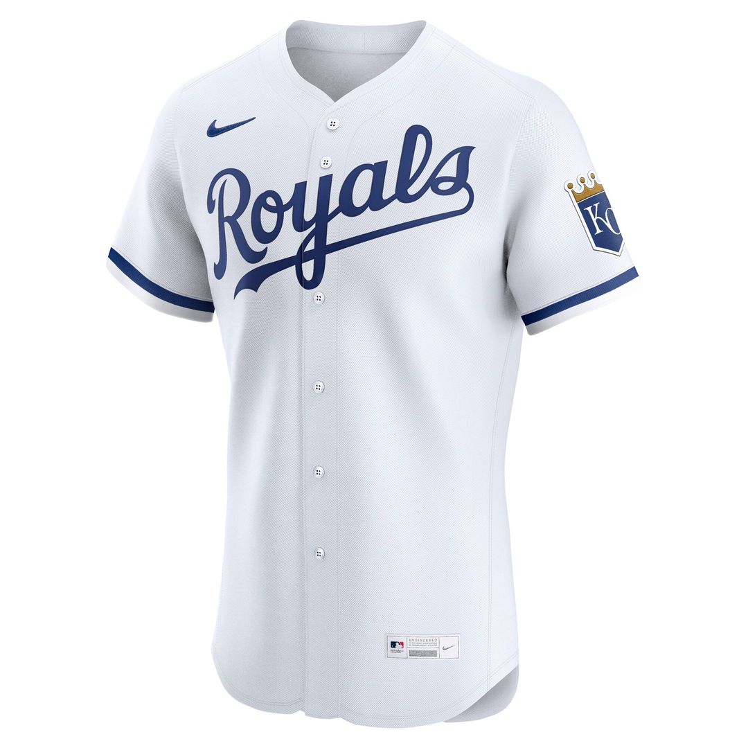 Kansas City Royals Nike Home Elite Jersey - White | MLB Fan Gear