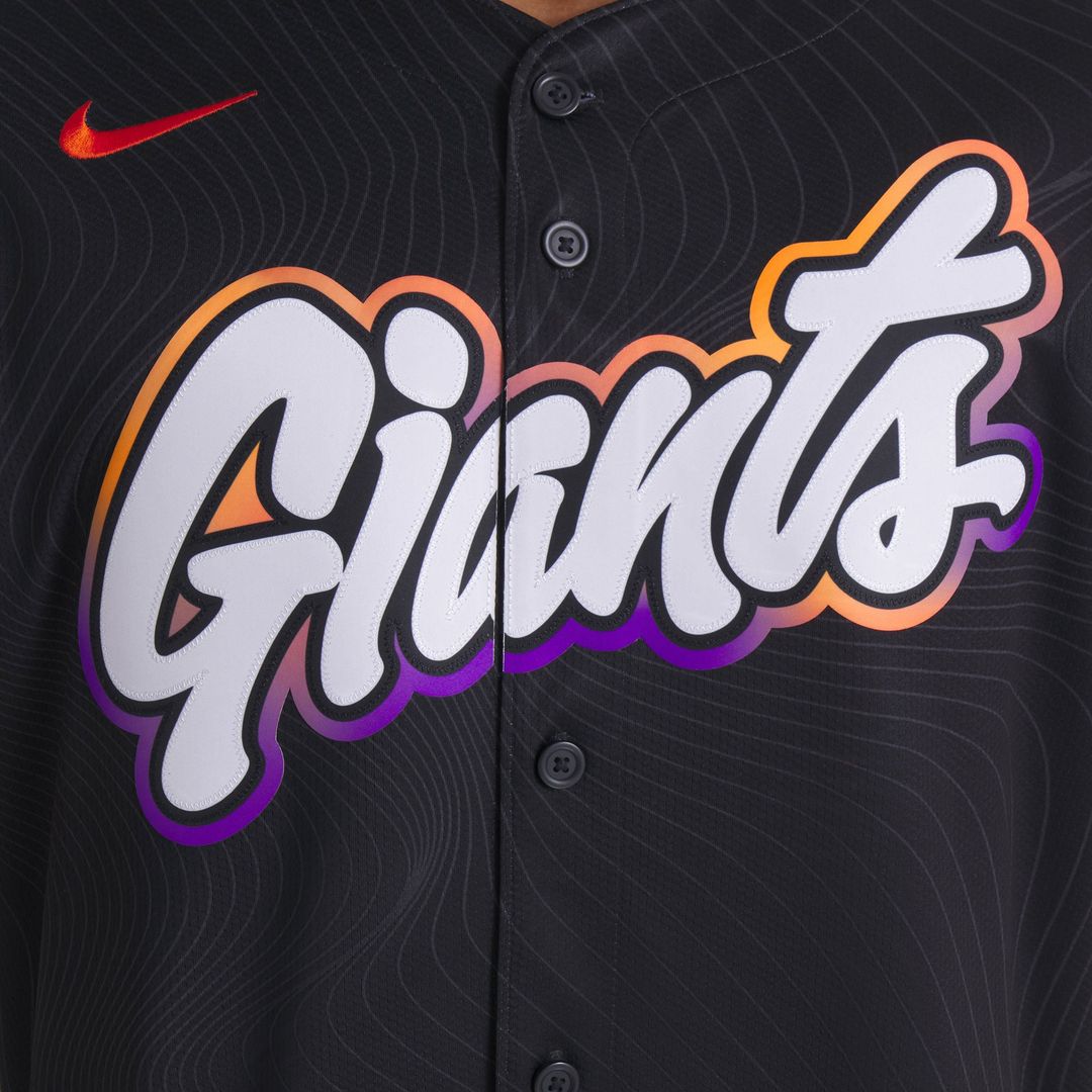 San Francisco Giants Nike 2025 City Connect Limited Jersey - Anthracite | MLB Fan Gear
