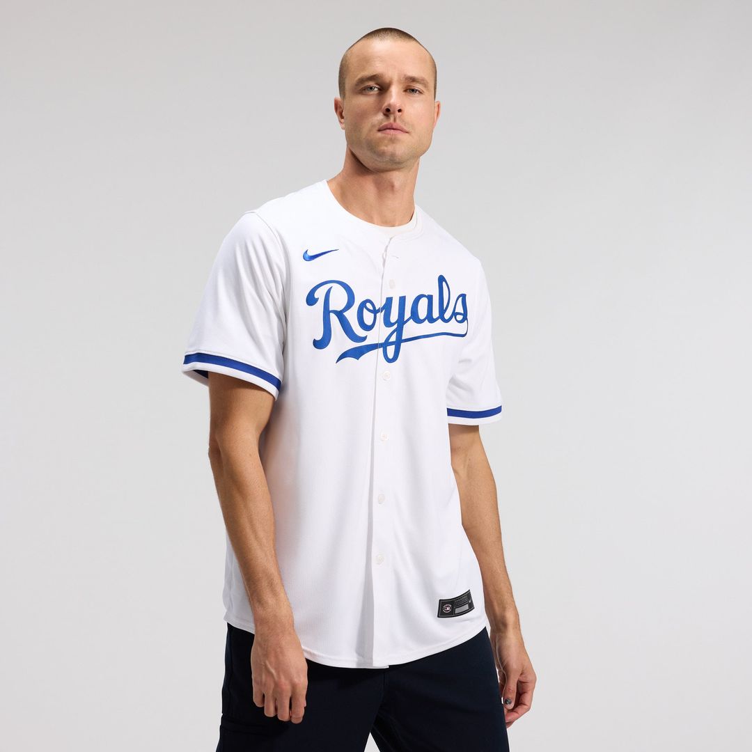Kansas City Royals Nike Home Limited Jersey - White | MLB Fan Gear