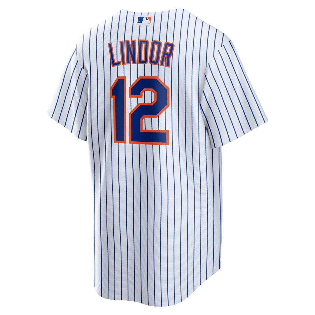Francisco Lindor New York Mets Nike Home Replica Player Jersey - White | MLB Fan Gear