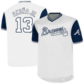 Ronald Acuña Jr. Atlanta Braves Profile Big & Tall Name & Number Jersey - White | MLB Fan Gear