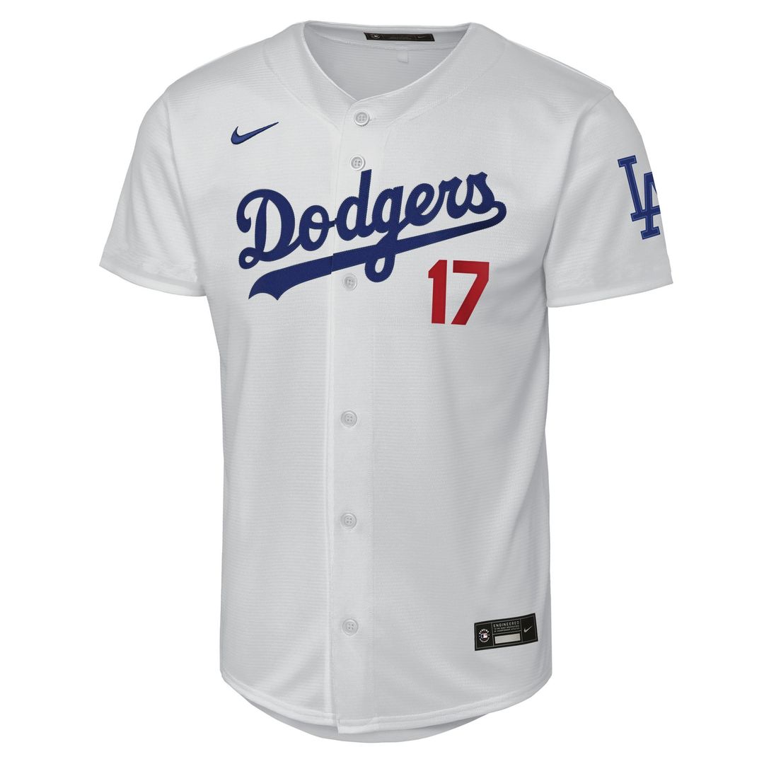 Shohei Ohtani Los Angeles Dodgers Nike Youth Home Stadium Jersey - White | MLB Fan Gear
