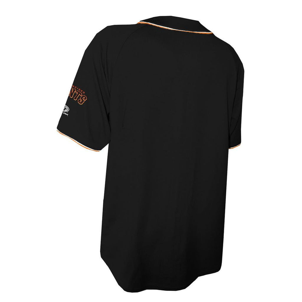 San Francisco Giants Stitches Team Color Full-Button Fashion Jersey - Black | MLB Fan Gear
