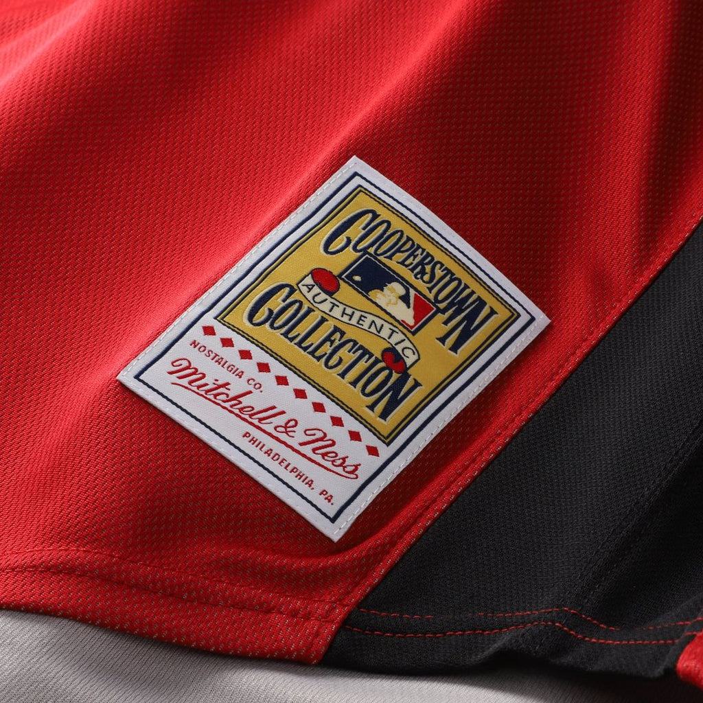 Ken Griffey Jr. Cincinnati Reds Mitchell & Ness Authentic Batting Practice Jersey - Red | MLB Fan Gear