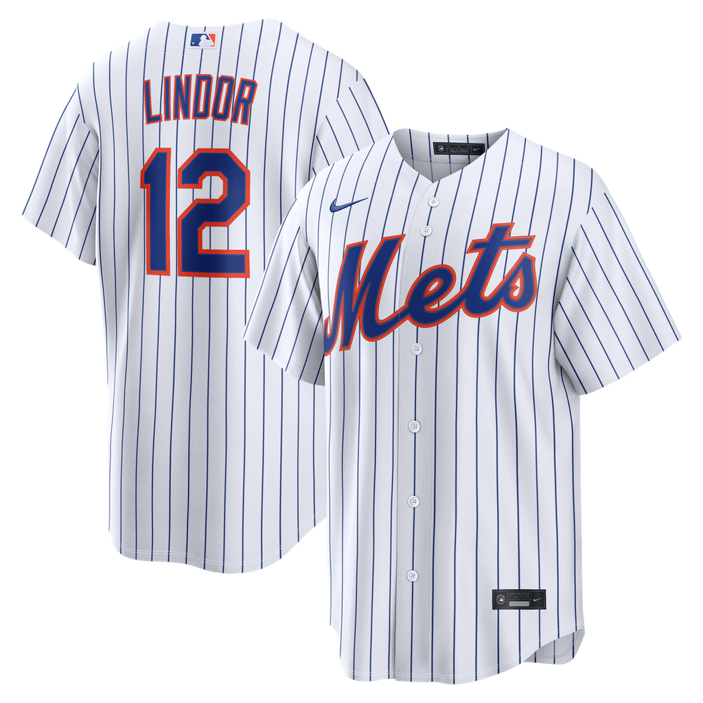 Francisco Lindor New York Mets Nike Home Replica Jersey - White | MLB Fan Gear