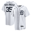 Justin Verlander Detroit Tigers Nike Home Replica Jersey - White | MLB Fan Gear