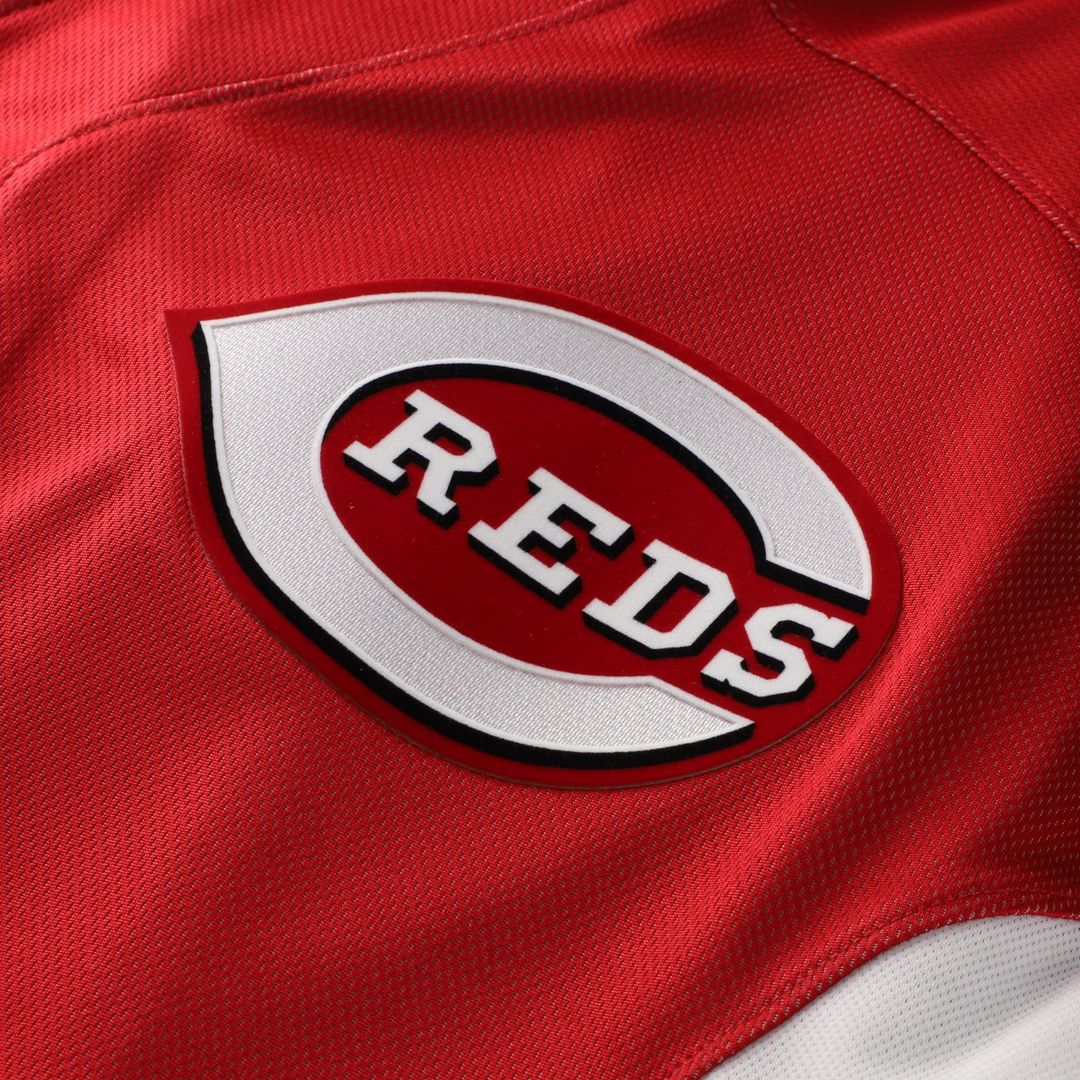 Ken Griffey Jr. Cincinnati Reds Mitchell & Ness Authentic Batting Practice Jersey - Red | MLB Fan Gear