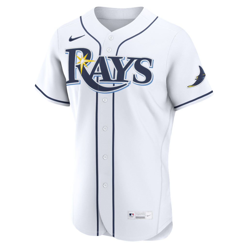 Tampa Bay Rays Nike Home Authentic Jersey - White | MLB Fan Gear