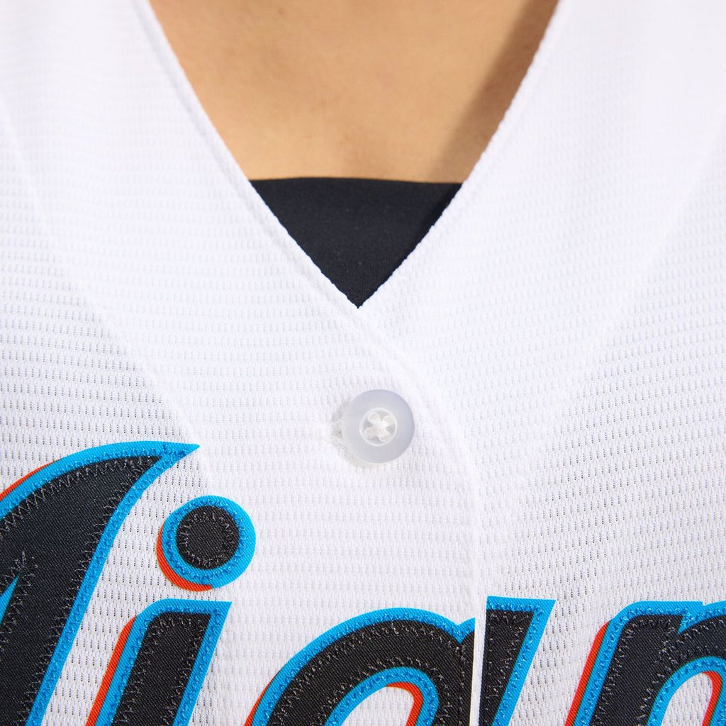 Miami Marlins Nike Women's Replica Team Jersey - White | MLB Fan Gear