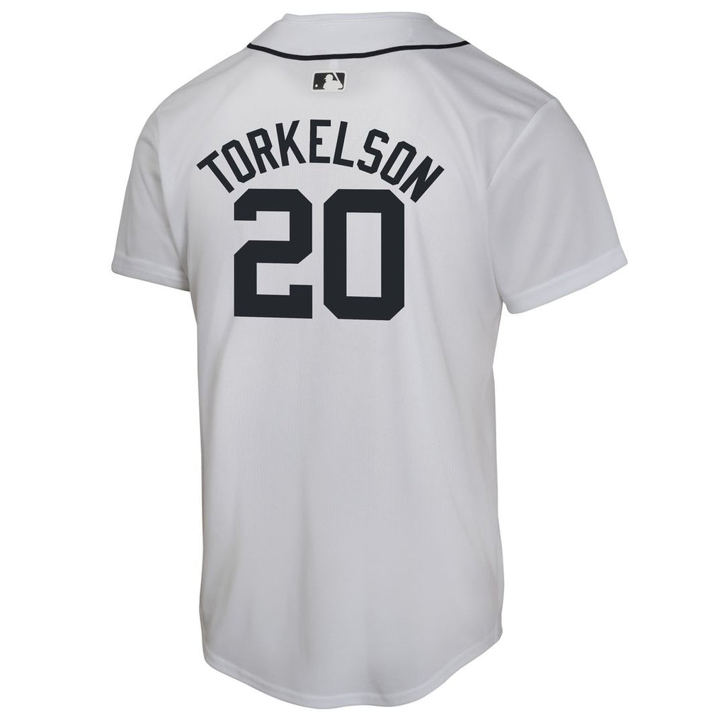Spencer Torkelson Detroit Tigers Nike Youth Home Game Player Jersey - White | MLB Fan Gear