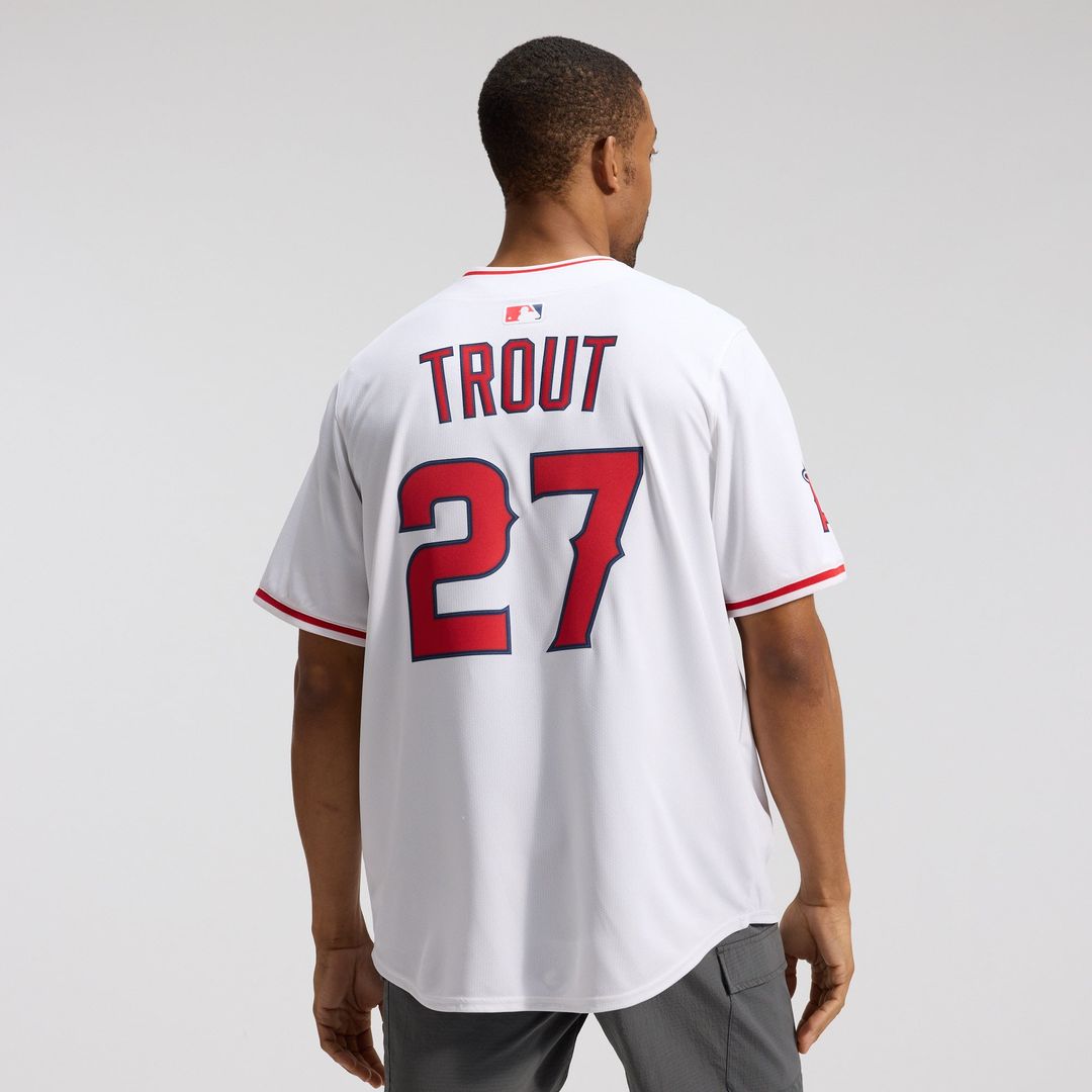 Mike Trout Los Angeles Angels Nike Alternate Limited Player Jersey - Red | MLB Fan Gear