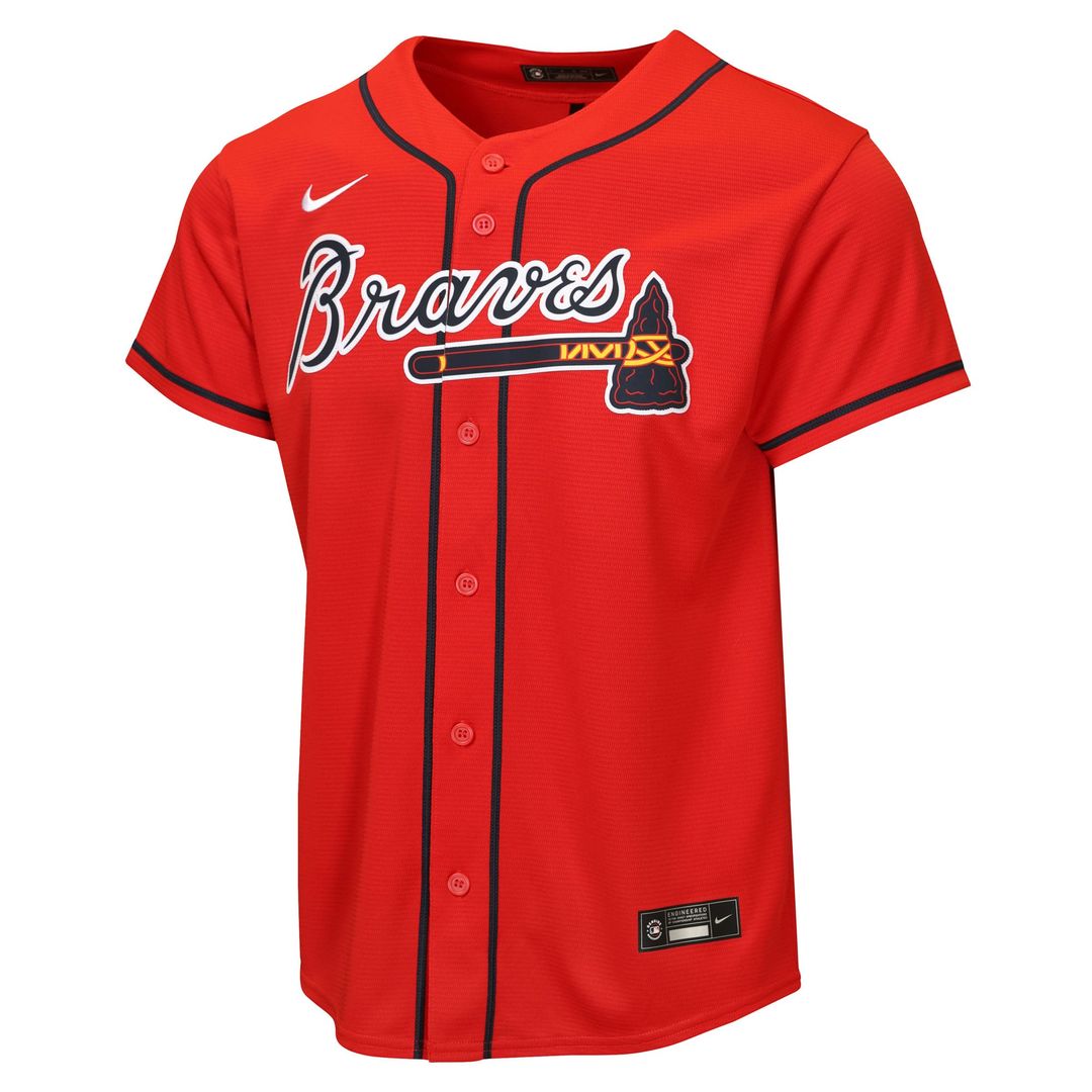Ronald Acuña Jr. Atlanta Braves Nike Youth Road Replica Jersey - Gray | MLB Fan Gear