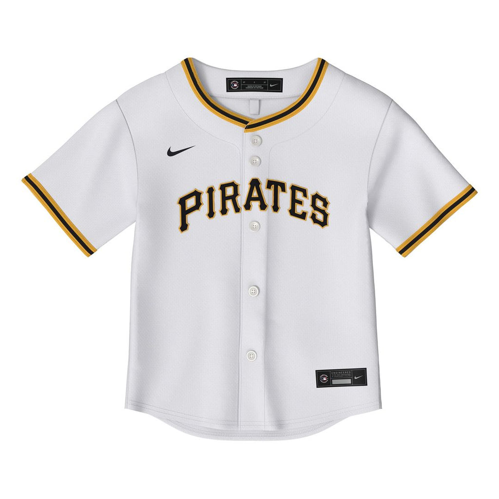 Paul Skenes Pittsburgh Pirates Nike Toddler Home Replica 2.0 Player Jersey - White | MLB Fan Gear